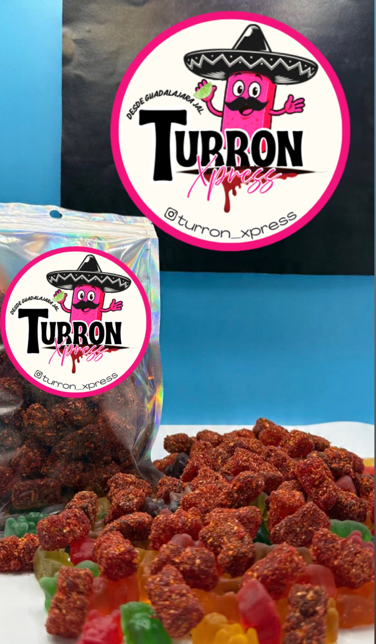 Gummy Bears Enchilados