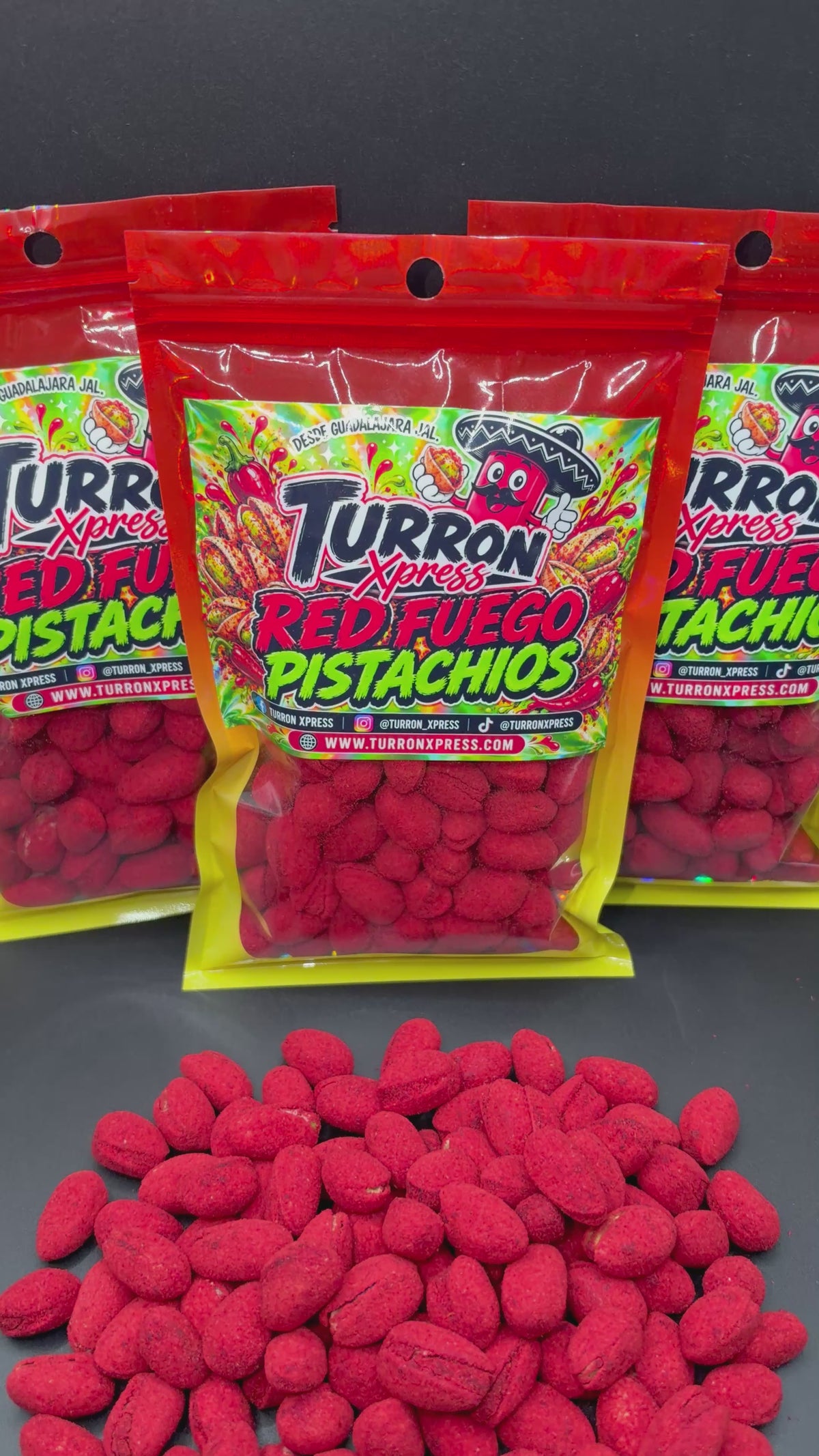 Red Fuego Pistachios